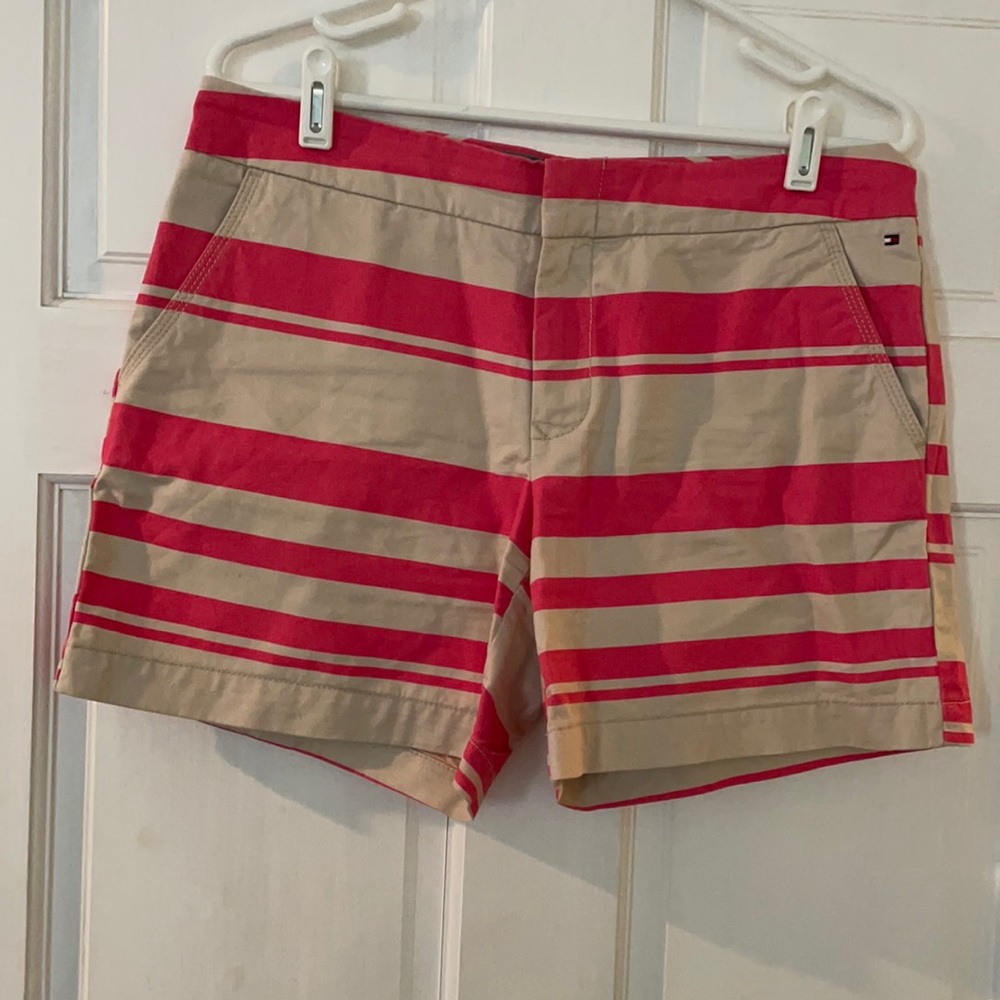 Tommy Hilfiger striped 5” shorts size 8
